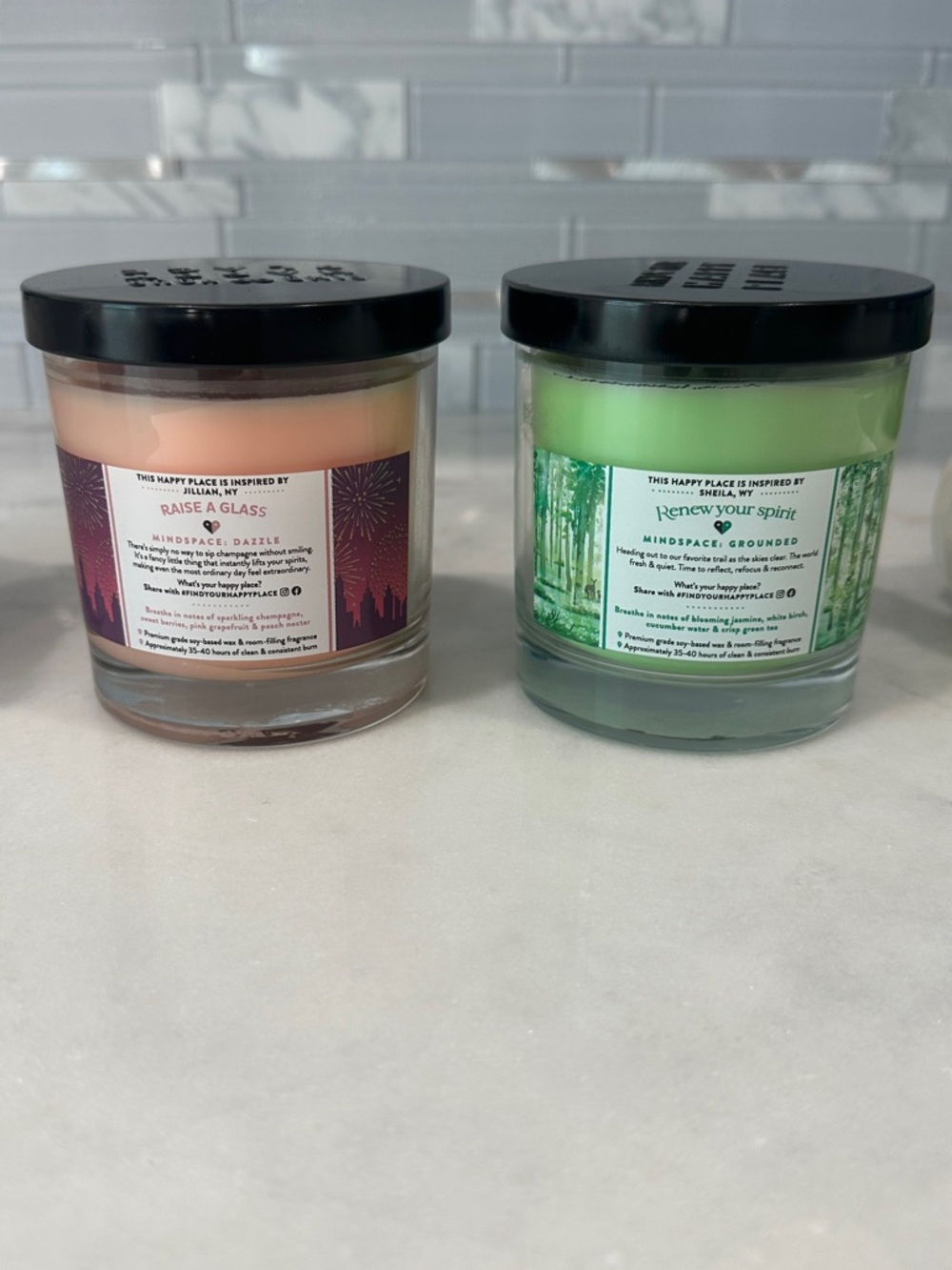 Find Your Happy Place Scented Candle – 7 oz | Choose Your Scent - Picture 3 of 5